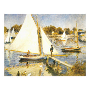 Impression Photo La Seine à Argenteuil Auguste Renoir