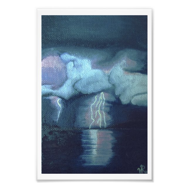 Impression Photo La tempête (Devant)