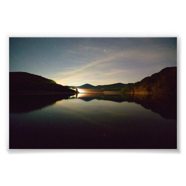 Impression Photo La Terre miroite Les Étoiles (Devant)