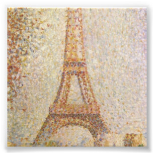 Impression Photo La Tour Eiffel par Georges Seurat