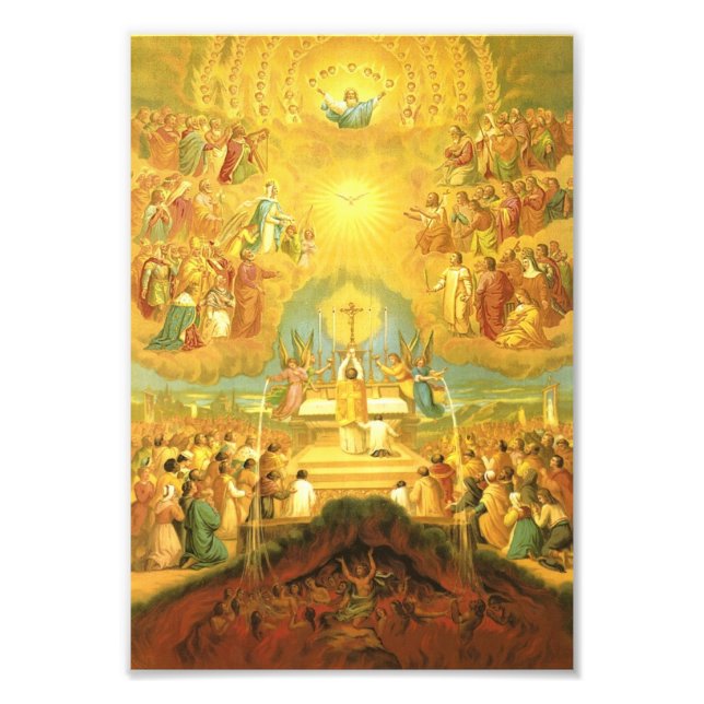 Impression Photo La valeur de CHAQUE Saint Sacrifice de la Messe (Devant)
