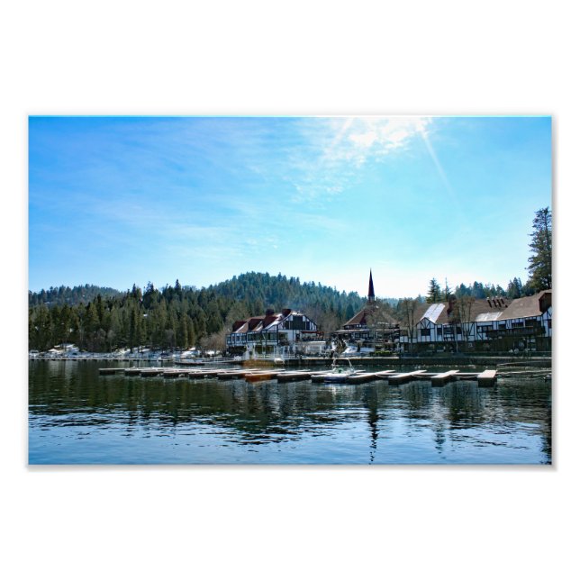 Impression Photo Lac Arrowhead (Devant)