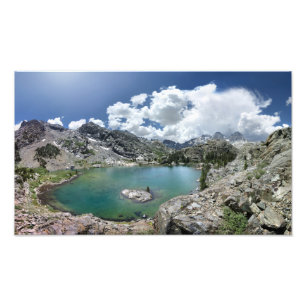 Impression Photo Lac cabine - Ansel Adams Wilderness - Californie