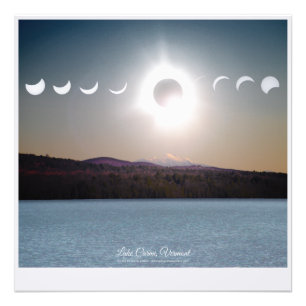 Impression Photo Lac Carmi, Vermont