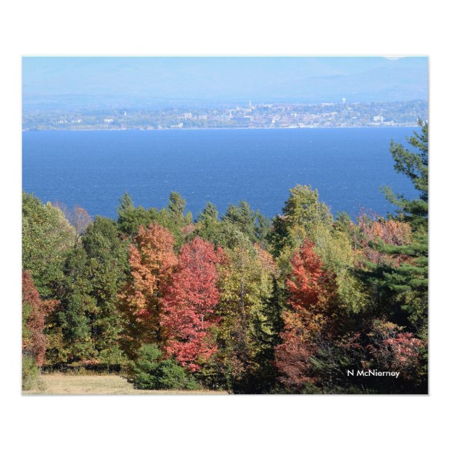 Impression Photo Lac Champlain (Devant)