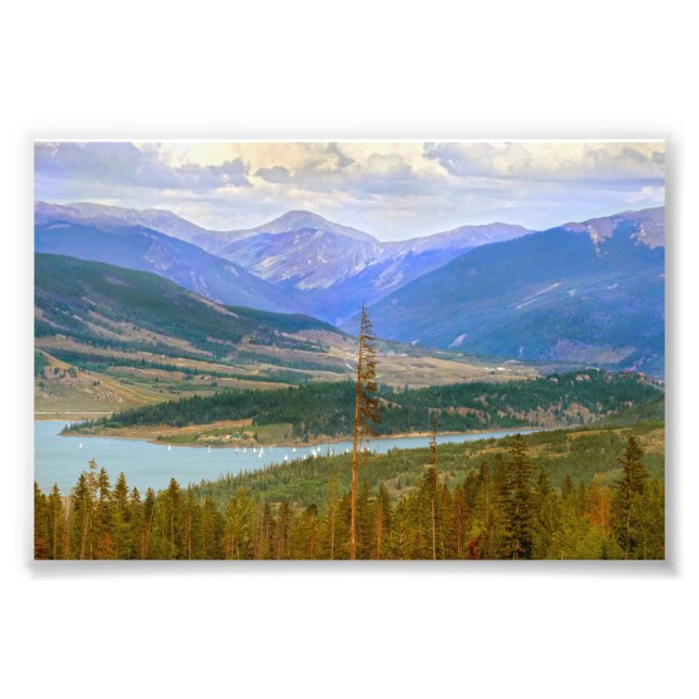 Impression Photo Lac Dillon Regatta, Colorado (Devant)