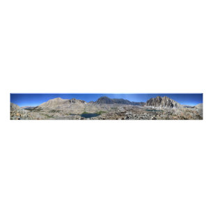 Impression Photo Lac Guitar et Mt Whitney - sentier John Muir