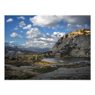 Impression Photo Lac Vogelsang - Yosemite