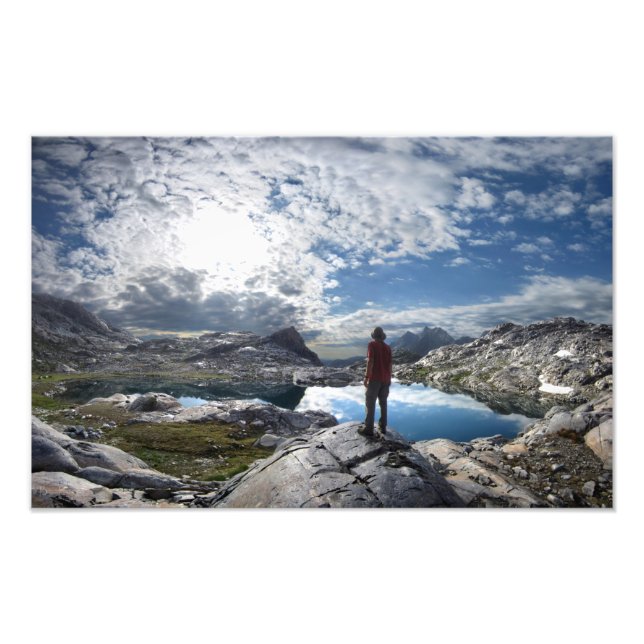 Impression Photo Lacs Nydiver - Ansel Adams Wilderness - Sierra (Devant)