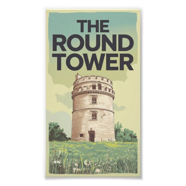 Impression Photo l'affiche de la tour ronde (Devant)