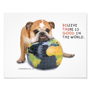 Impression Photo L'affiche de Zelda Bon dans le monde