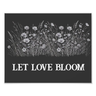 Impression Photo Laisser fleurir l'amour