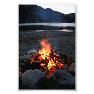 Impression Photo Lakeside Bonfire
