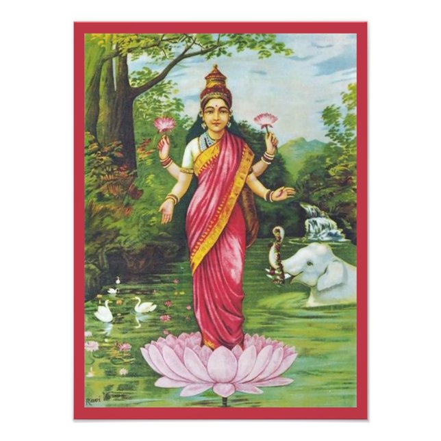 Impression photo Lakshmi (Devant)