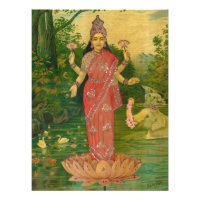 Lakshmi par Raja Ravi Varma