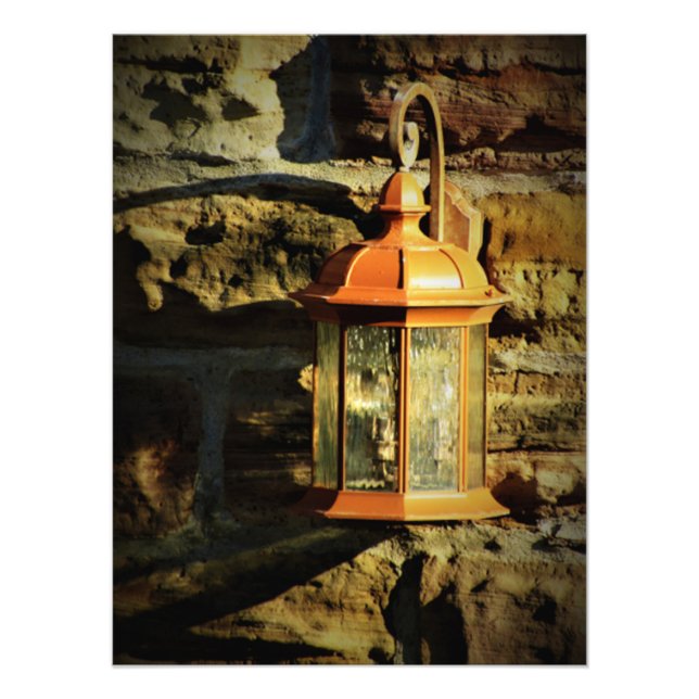 Impression Photo "Lampe de Jordanie" (Devant)