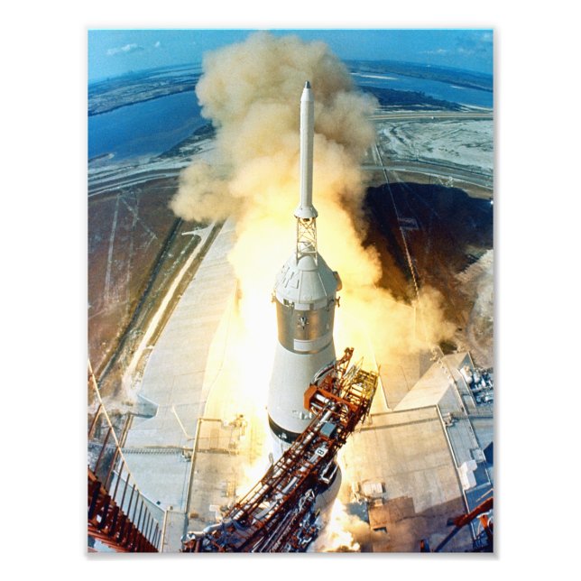 Impression Photo Lancement d'Apollo 11 (Devant)