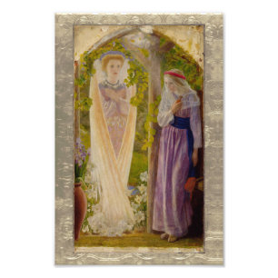 Impression Photo L'Annonciation D'Arthur Hughes