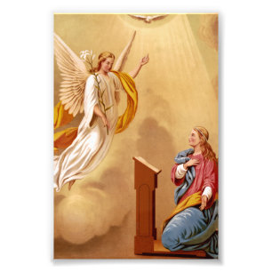Impression Photo L'Annonciation de la Vierge Marie
