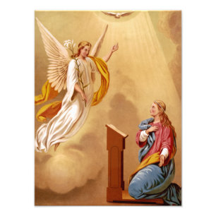 Impression Photo L'Annonciation de la Vierge Marie