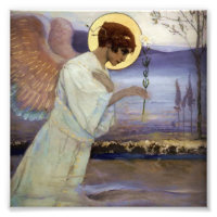 “L'Archange Gabriel” par Mikhail Nesterov