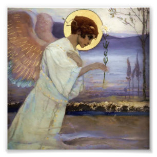 Impression Photo “L'Archange Gabriel” par Mikhail Nesterov