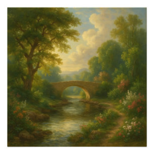 Impression Photo L'Arche Éternelle : Crépuscule Romantique sur la R