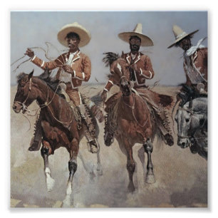 Impression Photo L'art occidental de Frederic Remington “Cavaliers