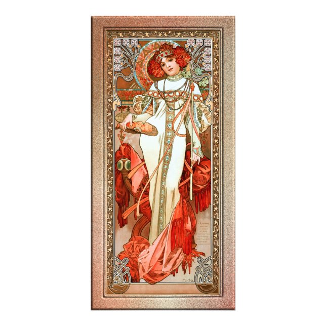 Impression Photo L'Automne par Alphonse Mucha (Devant)