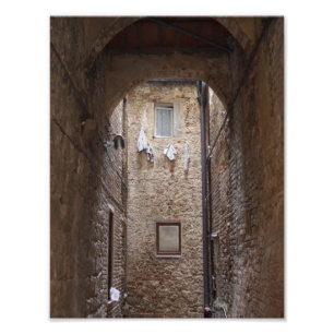 Impression Photo Lave-linge séché en Toscane