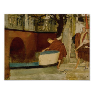Impression Photo Lawrence Alma-Tadema - L'Embarquement Sur La Négoc