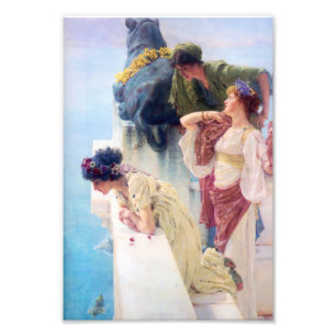 Impression Photo Lawrence Alma Tadema Un Coin de Vantage