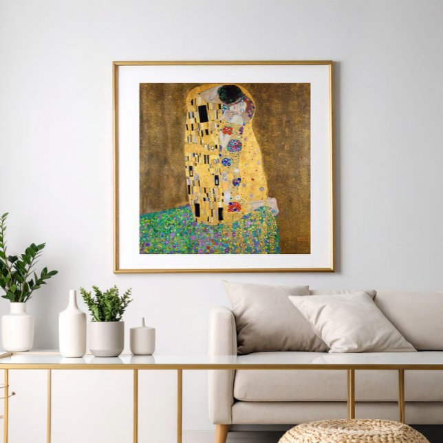Impression Photo Le baiser de Gustav Klimt (Créateur téléchargé)