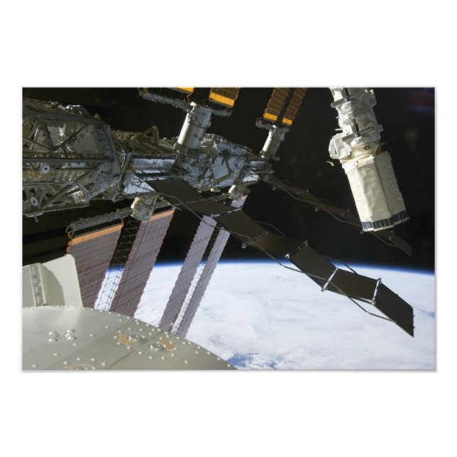 Impression Photo Le bras d'Endeavor au milieu de l'État spatial int (Devant)