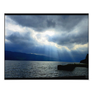Impression Photo Le ciel dans Loch Ness