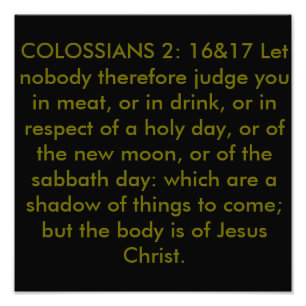 Impression Photo Le corps est celui de Jésus-Christ / Agrandissemen