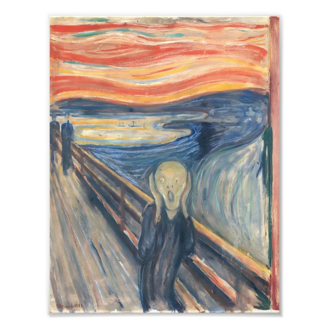 Impression Photo Le Cri (Devant)