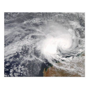 Impression Photo Le cyclone tropical Nicholas au large de l'Austral