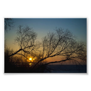 Impression Photo Le Dernier Bit de Soleil