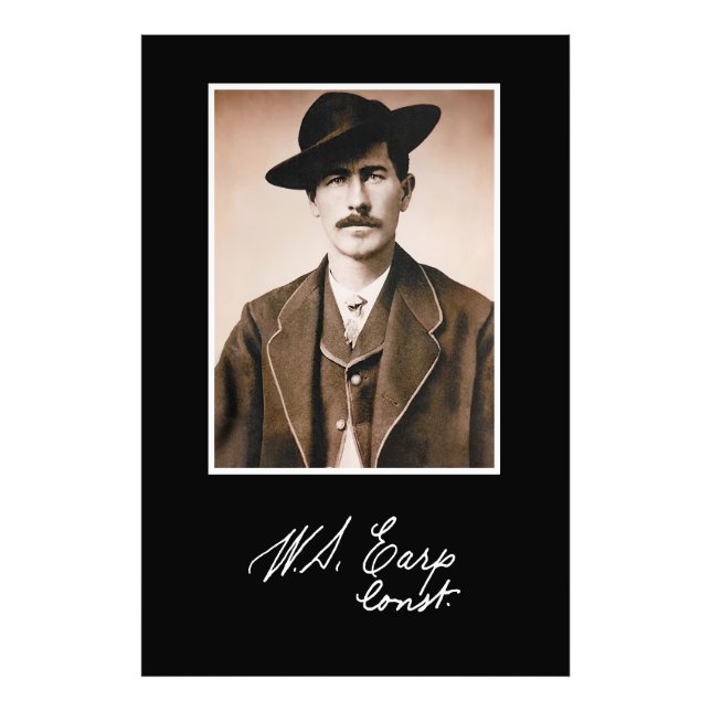 Impression Photo Le gendarme Wyatt Earp dans son premier rôle (Devant)