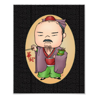 Impression Photo Le gentil Dieu Chinois de la santé