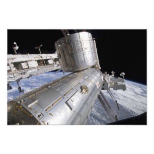 Impression Photo Le laboratoire Kibo du module japonais d'expérimen