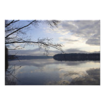 Le lac de Sammamish par une journée d'hiver.