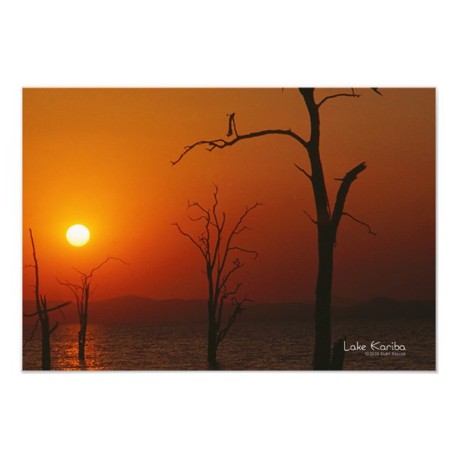 Impression Photo Le lac Kariba (Devant)