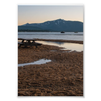 Impression Photo Le lac Tahoe