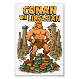 Impression Photo Le Libérien - Barbare des livres