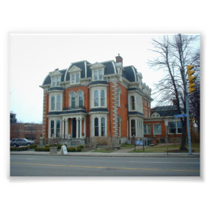 Impression Photo Le manoir sur l'avenue Delaware à Buffalo NY