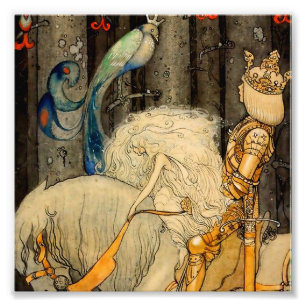 Impression Photo « Le Merle bleu » par John Bauer