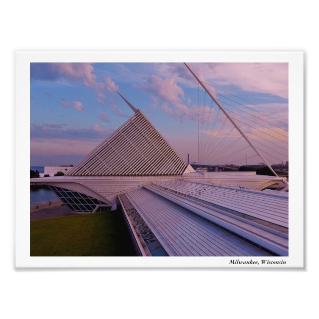 Impression Photo Le musée d'art de Milwaukee (Devant)