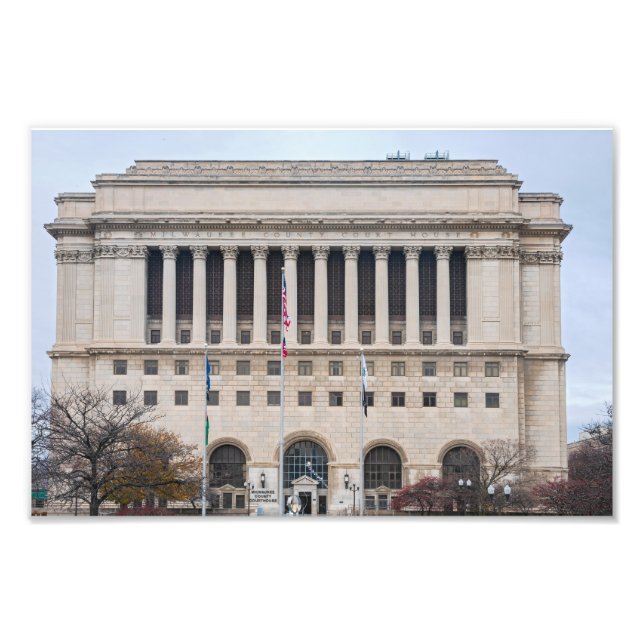 Impression Photo le palais de justice du comté de milwaukee (Devant)